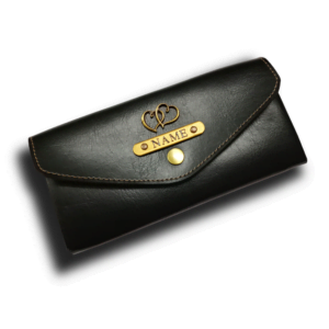 Personalised Women’s Wallet – Black
