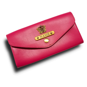 Personalised Women’s Wallet – Pink