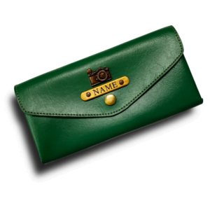 Personalised Women’s Wallet – Green