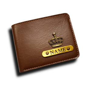 Personalised Men’s Wallet – Dark Brown