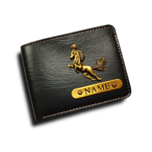 Personalised Men’s Wallet – Black