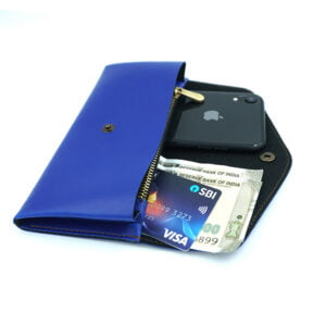 Personalised Women’s Wallet – Royal Blue
