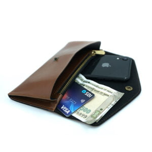 Personalised Women’s Wallet – Tan Brown