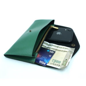 Personalised Women’s Wallet – Green