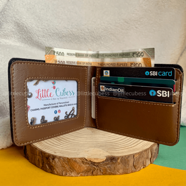 Passport Cover & Men's wallet & Keychain 2 Side Combo - Image 9