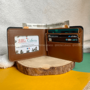 Personalised Men’s Wallet – Tan Brown