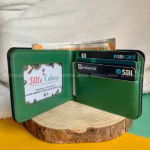 Personalised Men’s Wallet – Green