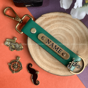 Personalised Keychain 2 Sided – Green