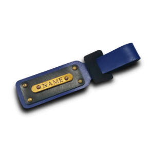 Personalised Luggage/Baggage Tag – Royal Blue (Pack of 2)
