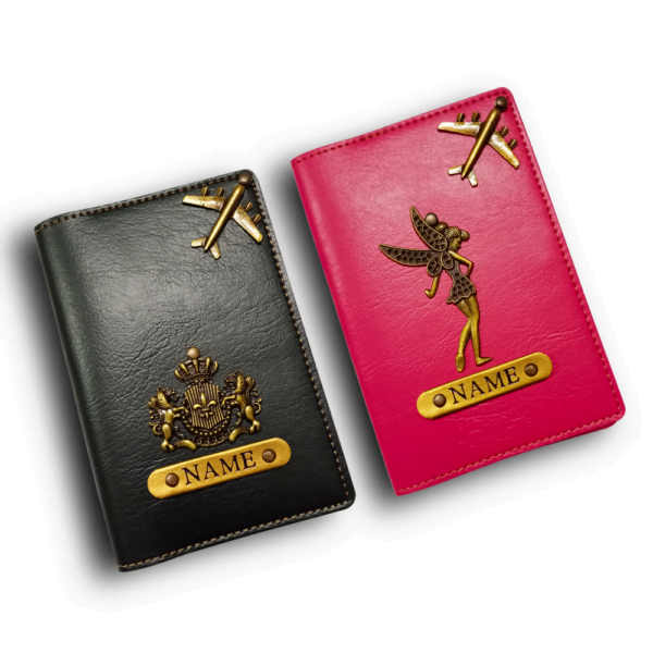 Personalised Couple Passport Cover