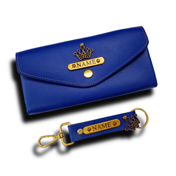 Ladies Wallet & Keychain 2 side Combo - Image 5