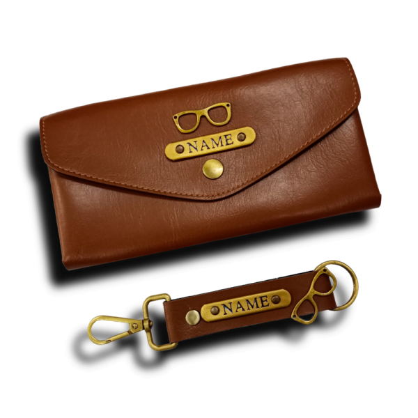 Ladies Wallet & Keychain 2 side Combo - Image 4