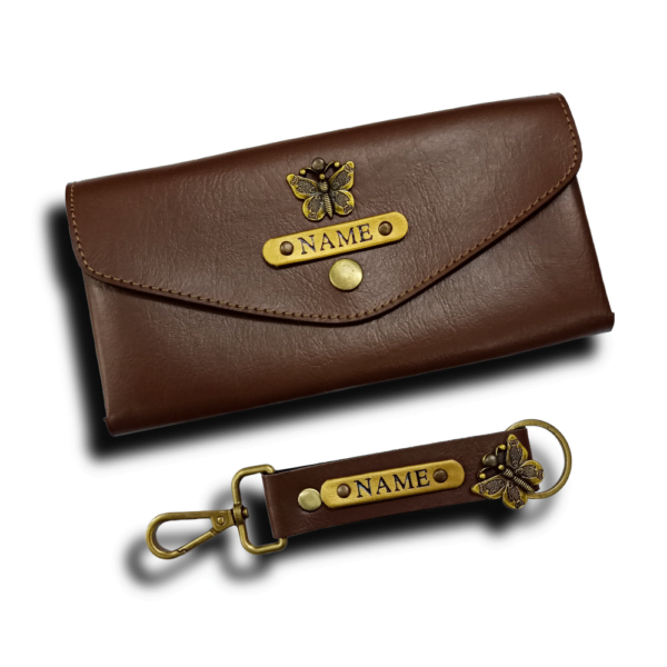Ladies Wallet & Keychain 2 side Combo - Image 7