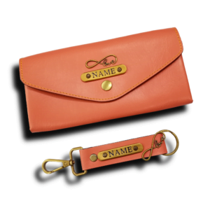 Ladies Wallet & Keychain 2 side Combo
