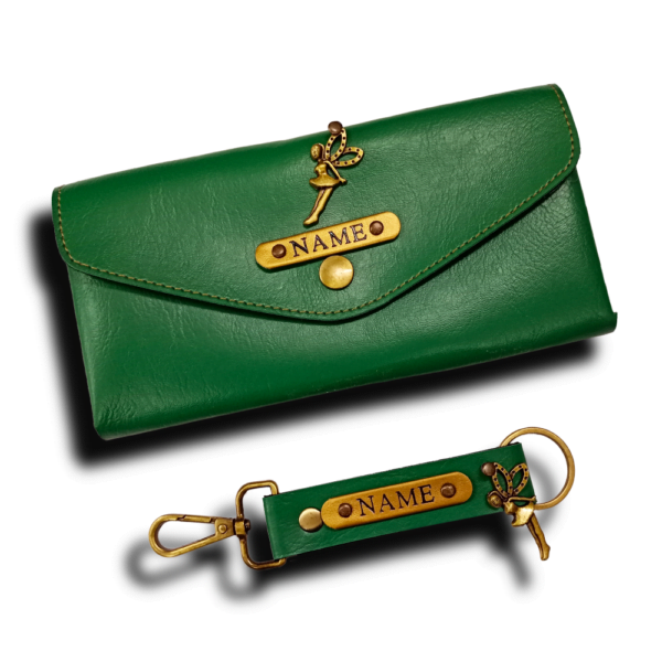 Ladies Wallet & Keychain 2 side Combo - Image 9