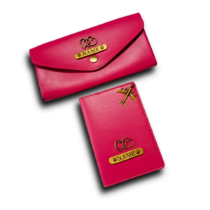 Passport Cover & Ladies Wallet Combo