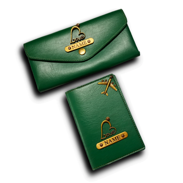 Passport Cover & Ladies Wallet Combo - Image 9