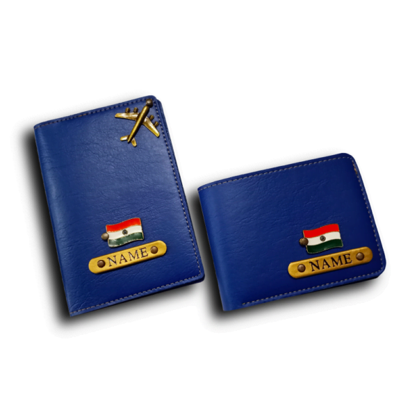Passport Cover & Men's Wallet Combo - Image 4