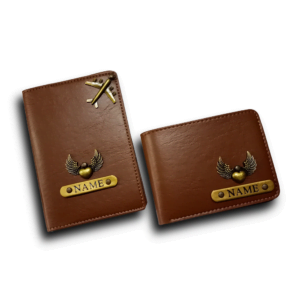 Passport Cover & Men’s Wallet Combo