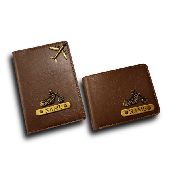 Passport Cover & Men's Wallet Combo - Image 5