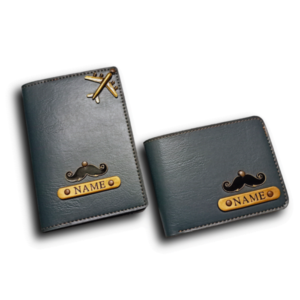 Passport Cover & Men's Wallet Combo - Image 6