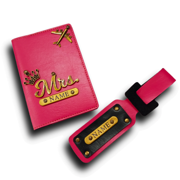 Passport Cover & Luggage tag Combo - Image 8