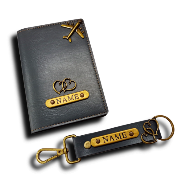 Passport Cover & Keychain 2 Sided Combo - Image 8